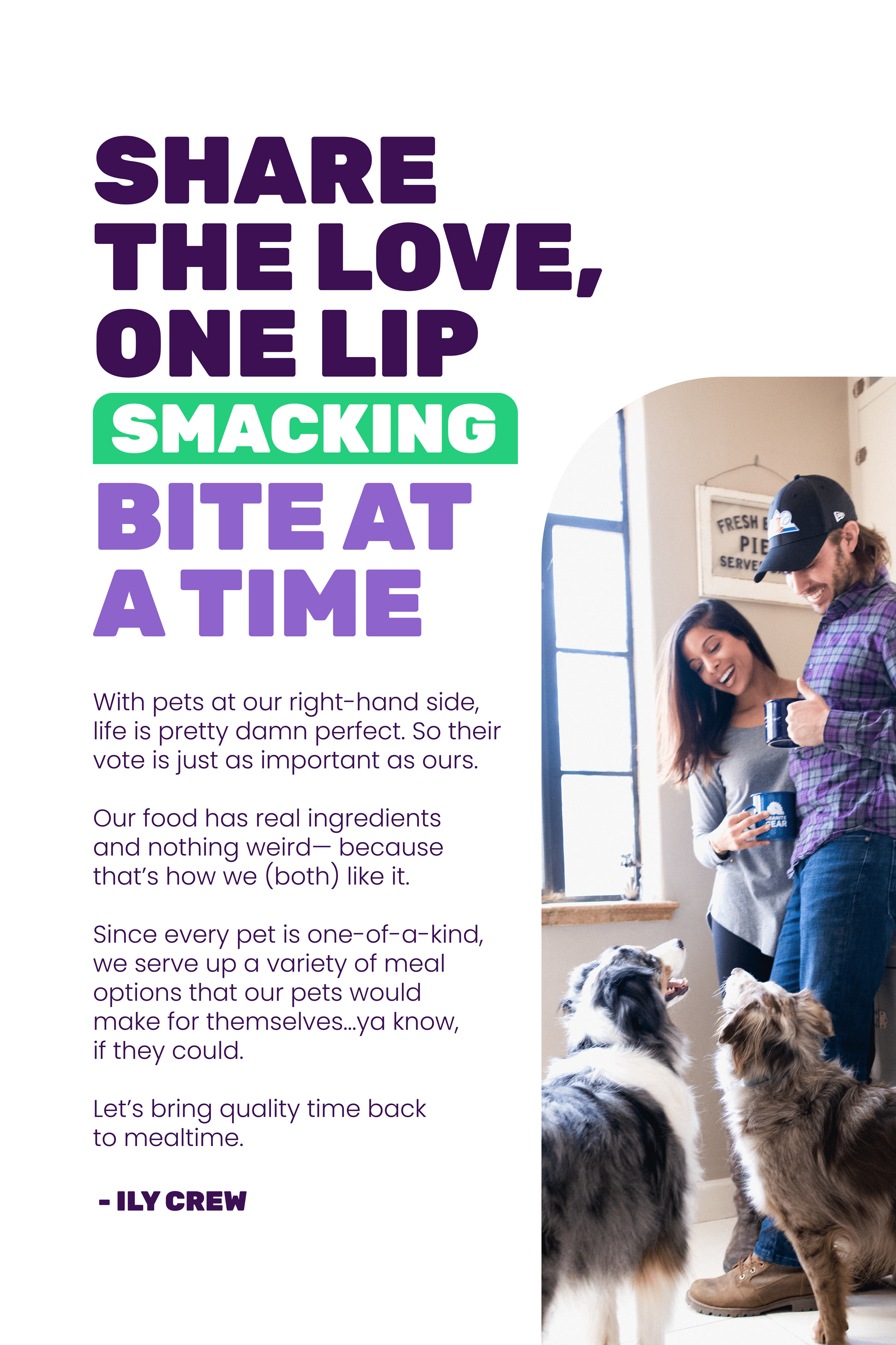 "I and love and you" Variety Pack Canned Wet Dog Food, Chicken and Turkey Recipes. Pack of 6 Cans