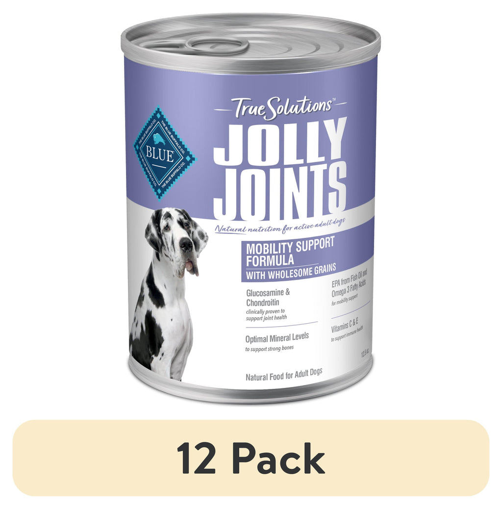 (12 pack) Blue Buffalo True Solutions Mobility Care Wet Dog Food, 12.5-oz. Can