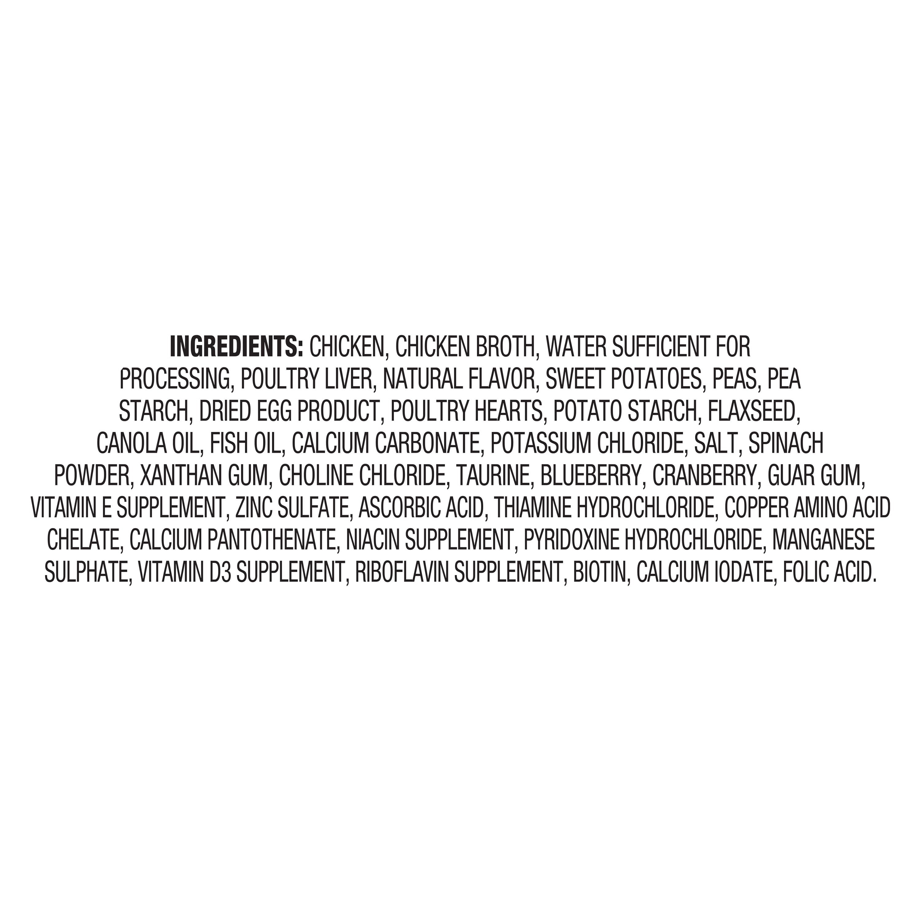 Pure Balance Chicken Stew with Sweet Potatoes & Peas, Grain-Free Wet Dog Food, 3.5 oz Tray