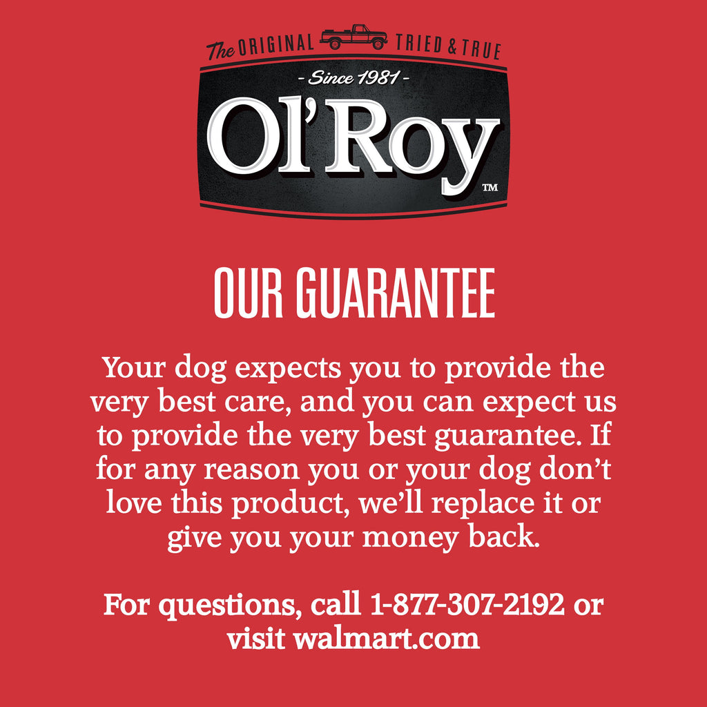 Ol' Roy New York Strip Flavor Loaf in Sauce, Grain-Free Wet Dog Food, 3.5 oz Cup
