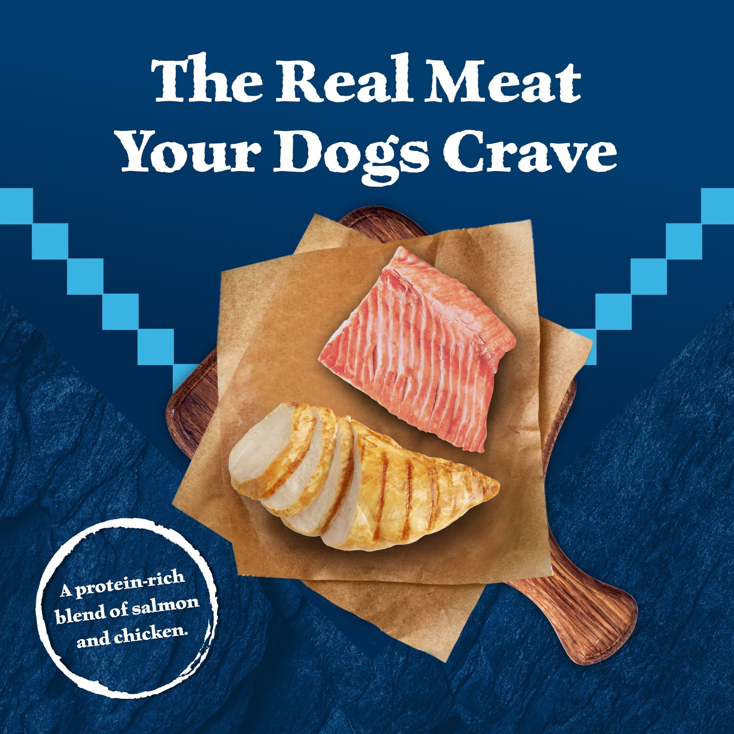 (6 pack) Blue Buffalo Wilderness Adult Wet Dog Food Salmon & Chicken Grill, 12.5-oz. Can