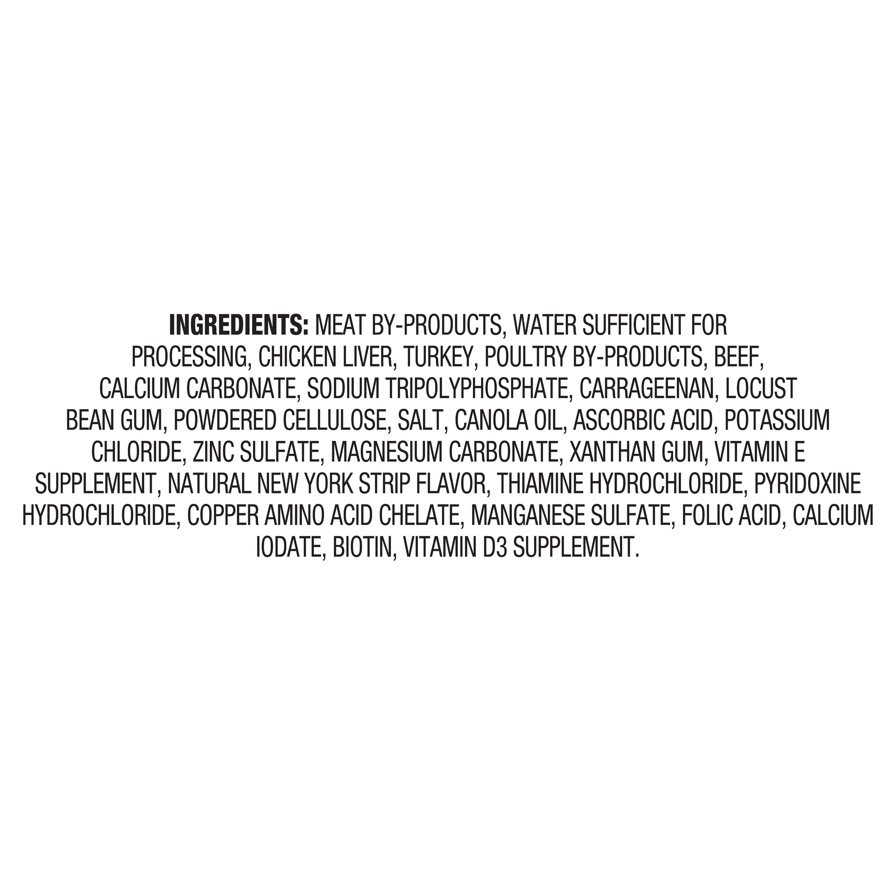 Ol' Roy New York Strip Flavor Loaf in Sauce, Grain-Free Wet Dog Food, 3.5 oz Cup