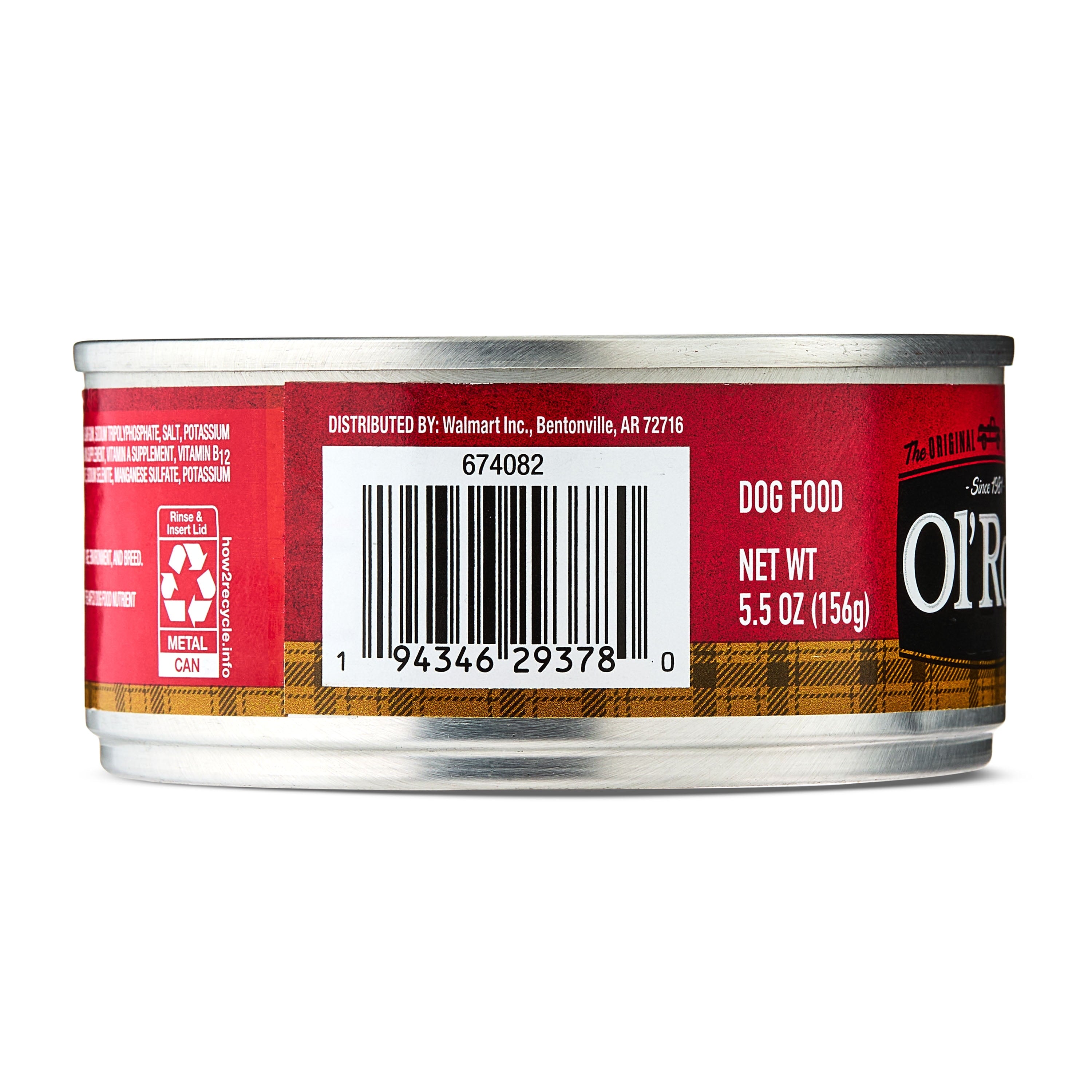 Ol' Roy Chicken & Rice Dinner Meaty Loaf Wet Dog Food, 5.5 oz Can