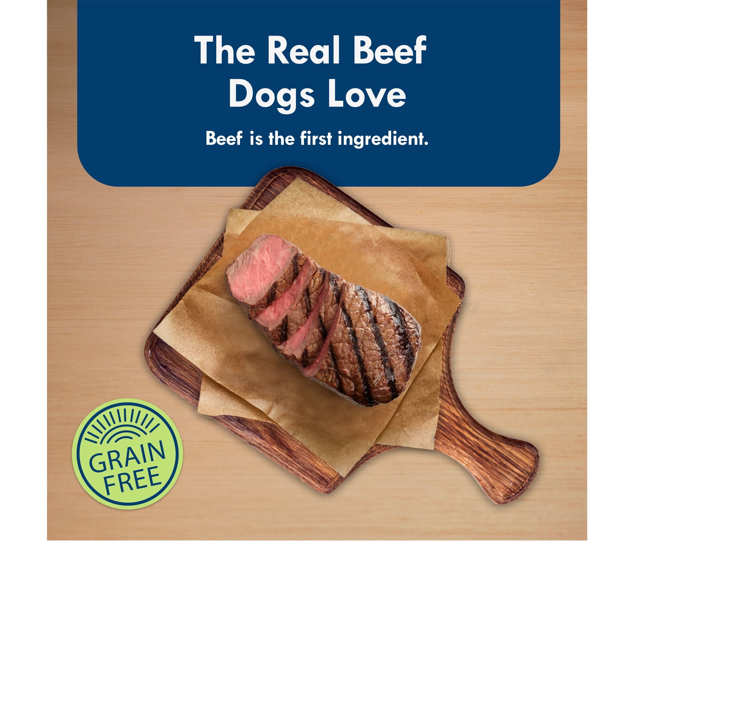 (6 pack) Blue Buffalo Delights Small Breed Natural Wet Dog Food, Filet Mignon in Gravy, 3.5-oz. Cup